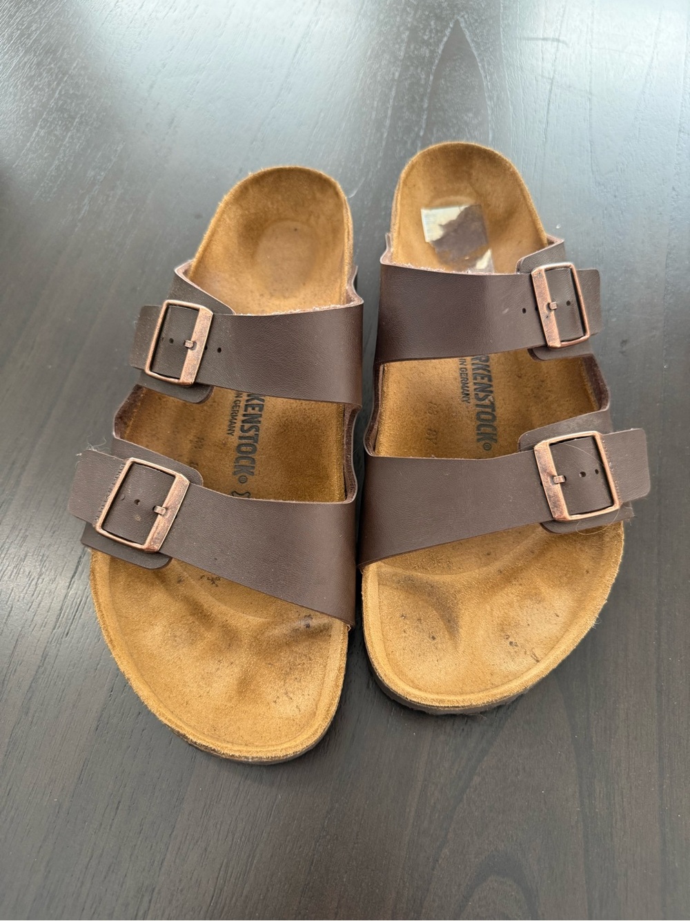 Birkenstock Arizona Brown Leather Sandals